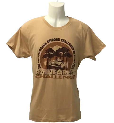 RFCR S 19-02 KHAKI RFC TEE - T-shirt / RainForest Challenge Edition
