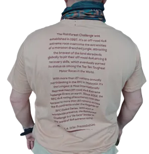 RFCR S 19-02 KHAKI RFC TEE - T-shirt / RainForest Challenge Edition
