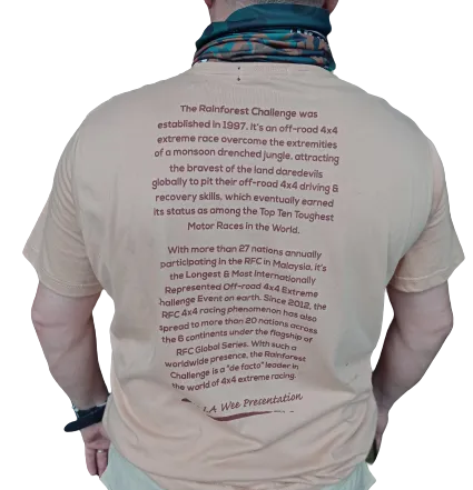 RFCR S 19-02 KHAKI RFC TEE - T-shirt / RainForest Challenge Edition