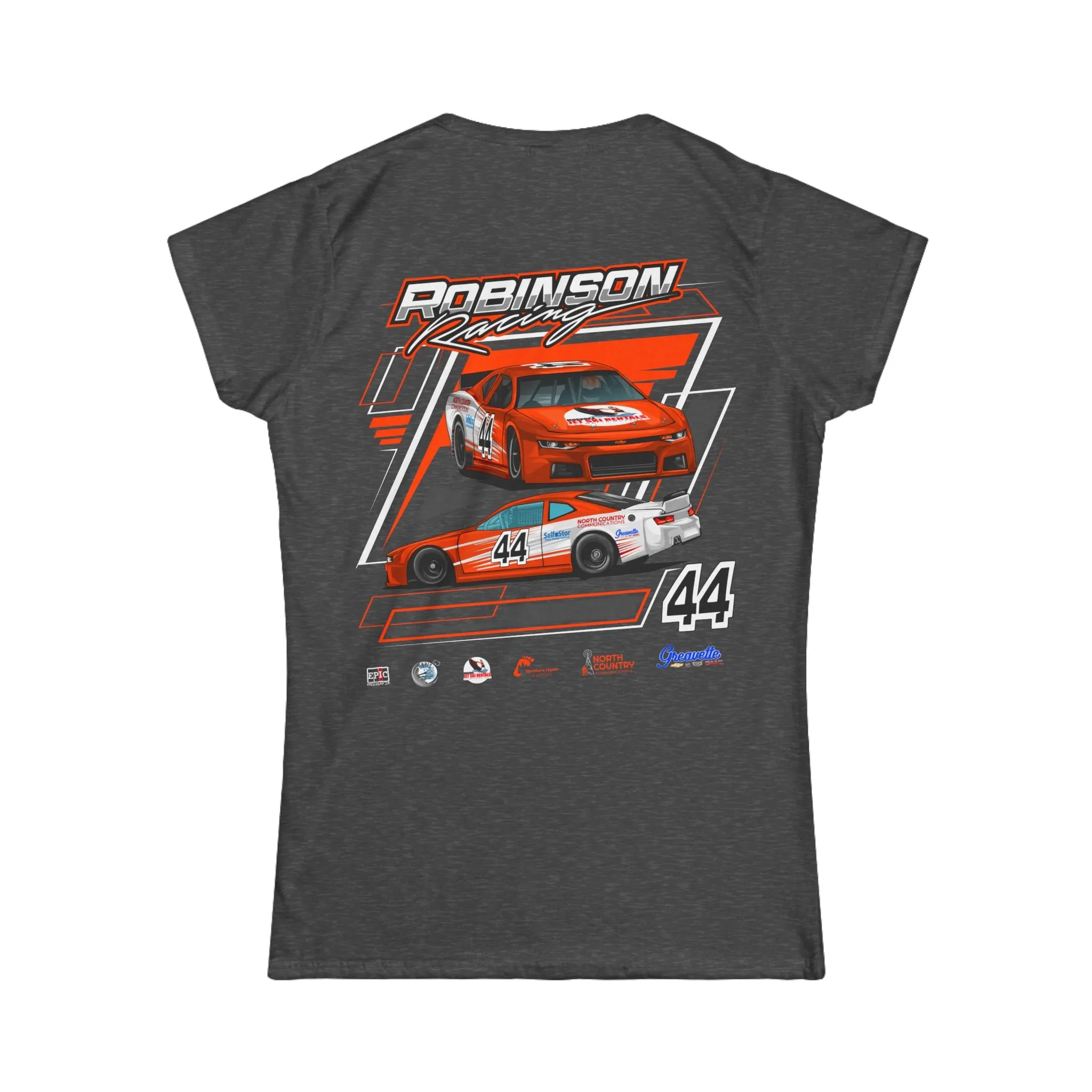 Robinson Racing Women's Softstyle Tee - Racing Enthusiast Shirt for Fans