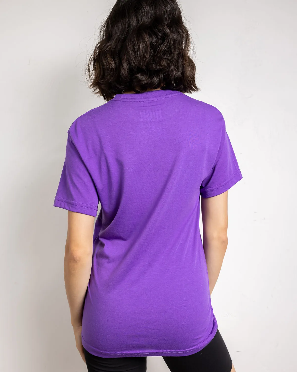 Rose Gold Foil Tee | Purple