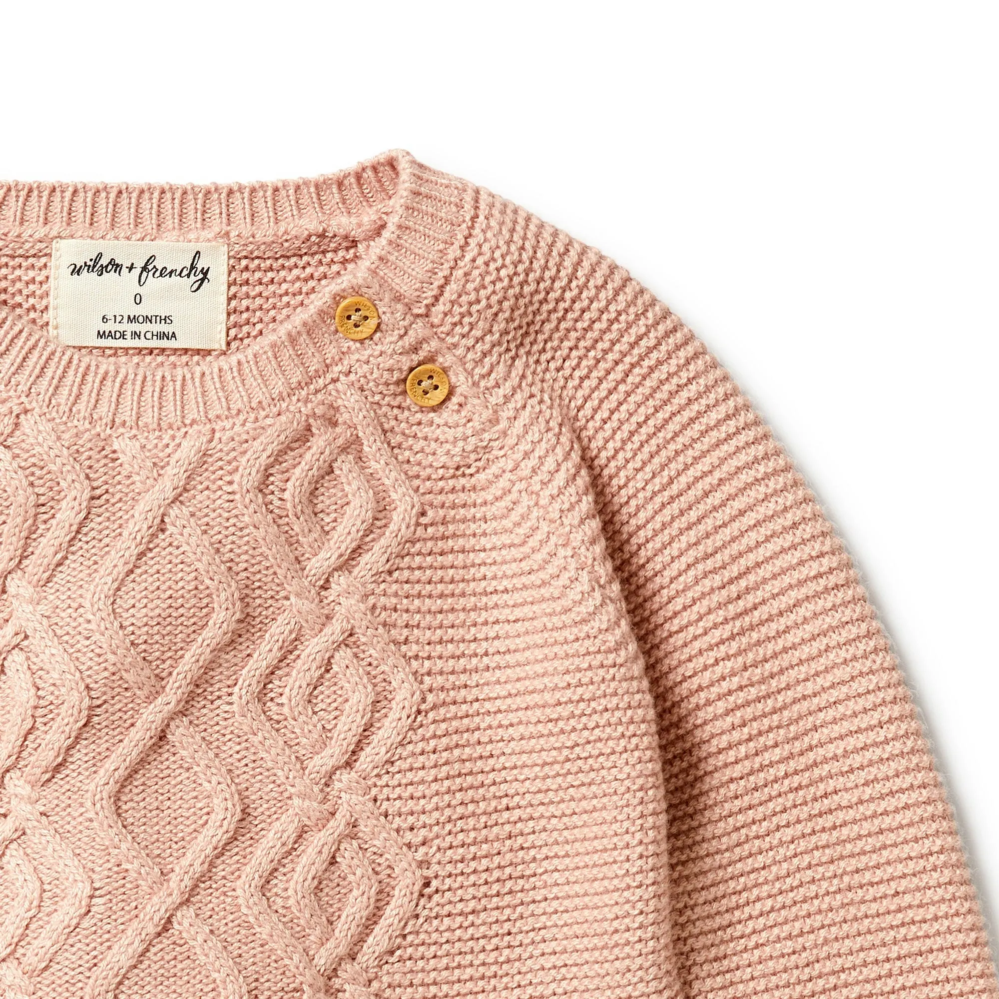 Rose - Knitted Cable Dress