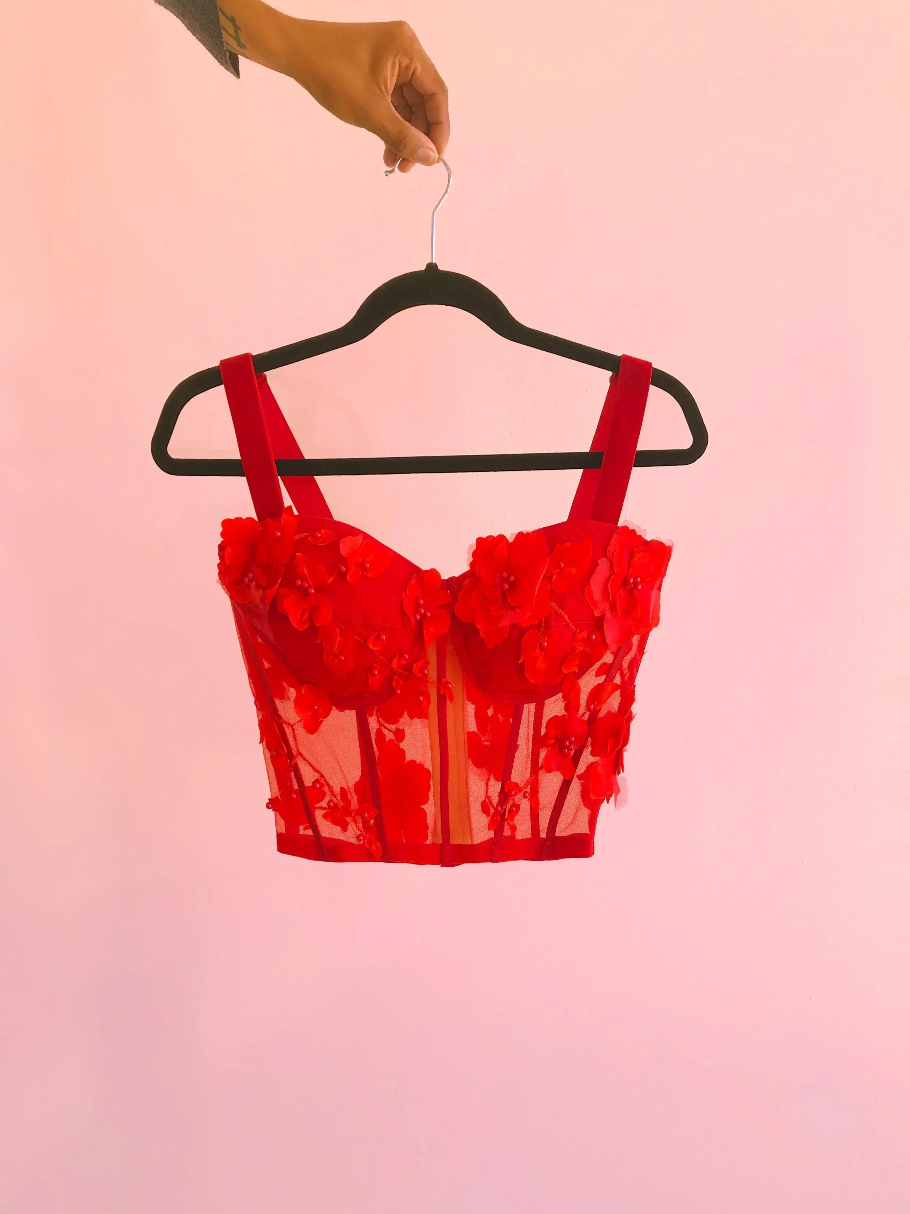 Roses bustier
