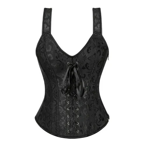 Satin Lace Up Corset