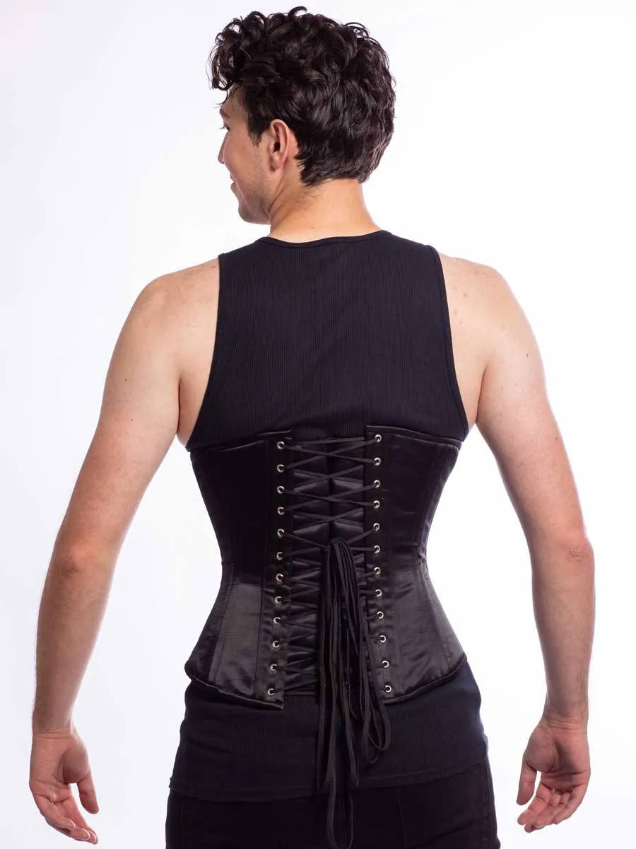 Satin Modern Curve Longline Underbust Corset : CS-701