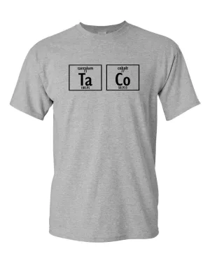 Science Taco T-SHIRT - Periodic Table Nerd Tacos College Chemistry