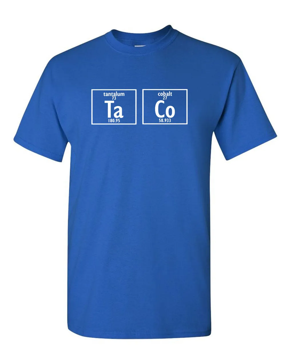 Science Taco T-SHIRT - Periodic Table Nerd Tacos College Chemistry