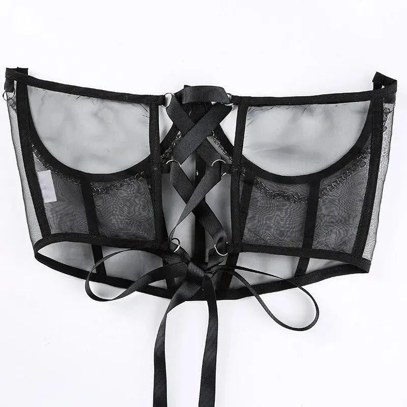 Sexy Black Slim Waist Corset