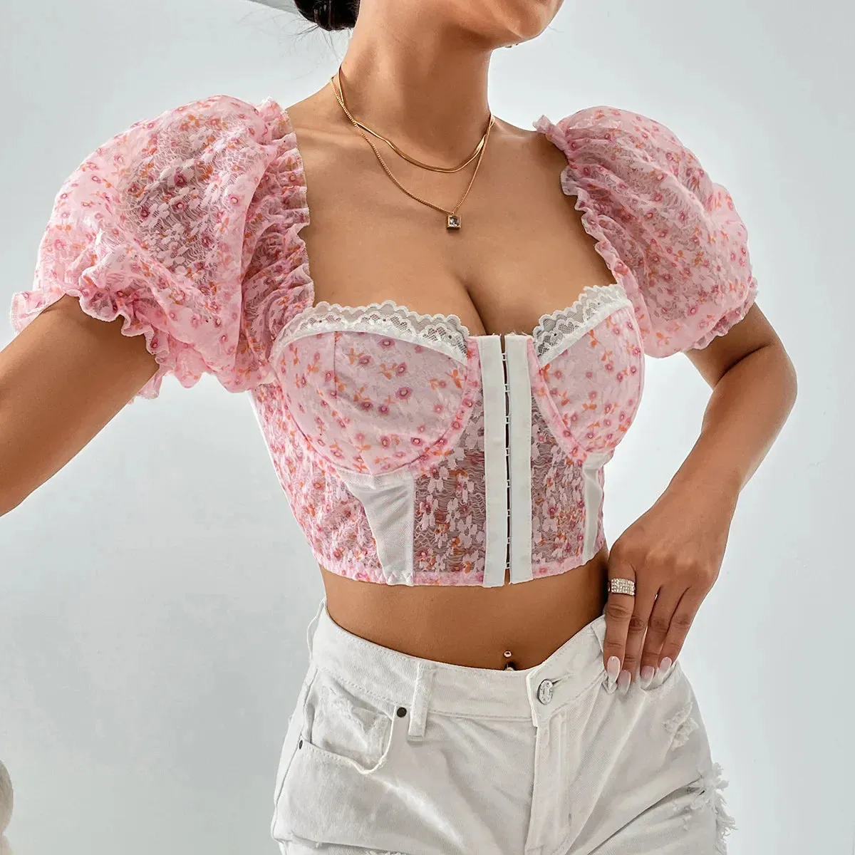 Sexy Bra Women Bustier Ropa Mujer Camis Body Lingerie Woman Clothes Shaper Faja Casual Underbust Ladies Corset Top Crop Blusa