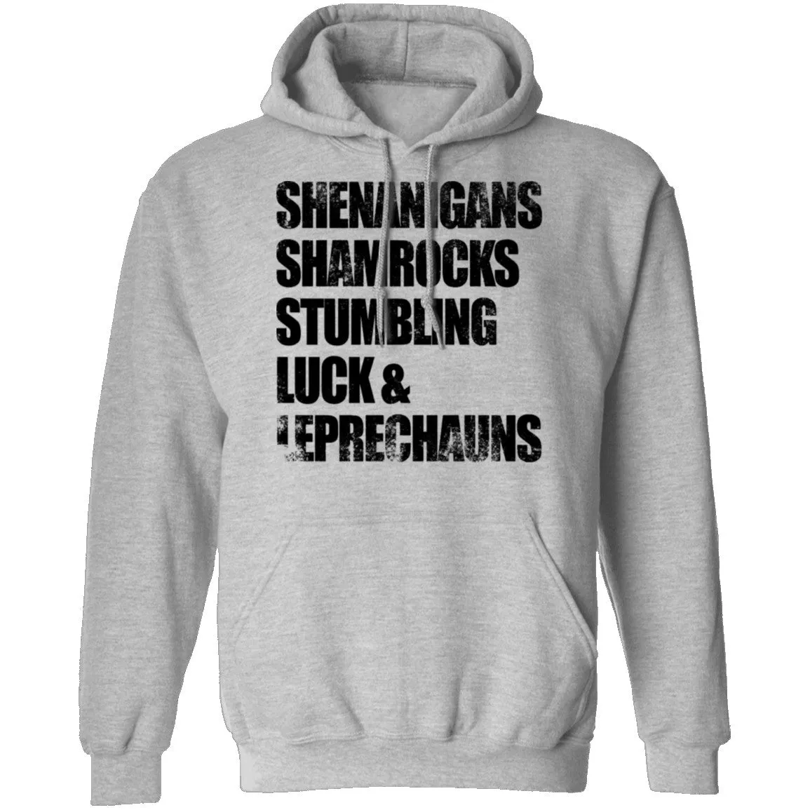 Shenanigans Shamrocks Stumbling Luck ' Leprechauns T-Shirt