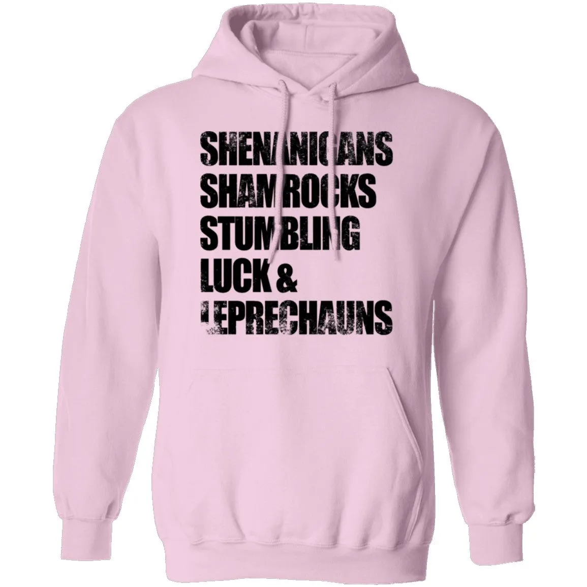 Shenanigans Shamrocks Stumbling Luck ' Leprechauns T-Shirt