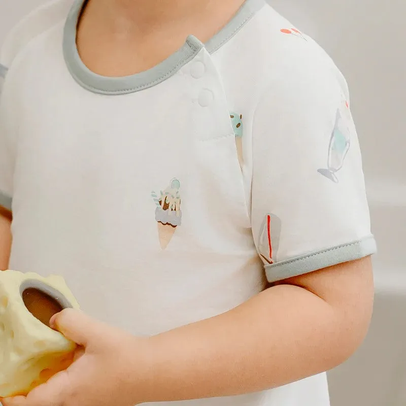Short Sleeve Play Set - Ice Cream Summer