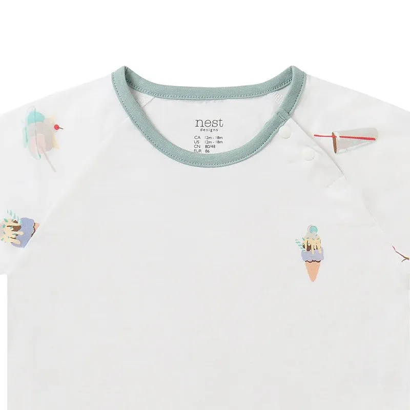 Short Sleeve Play Set - Ice Cream Summer