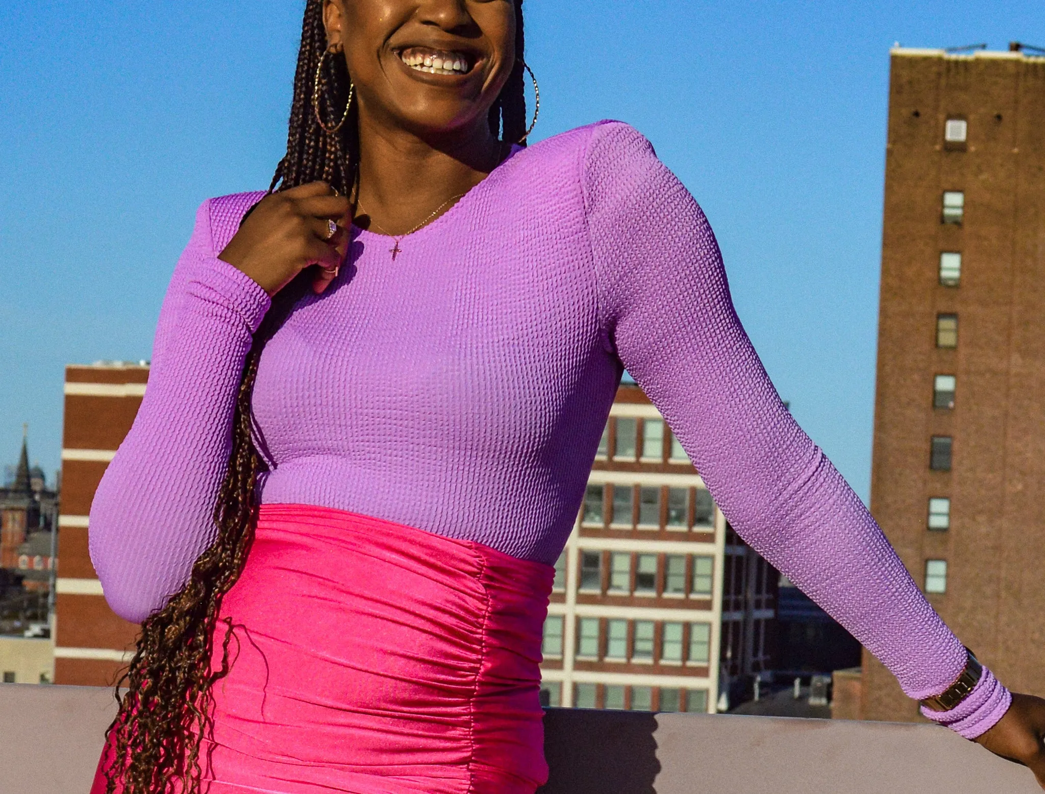 Shoulders Back, Head High | Padded Shoulders Top