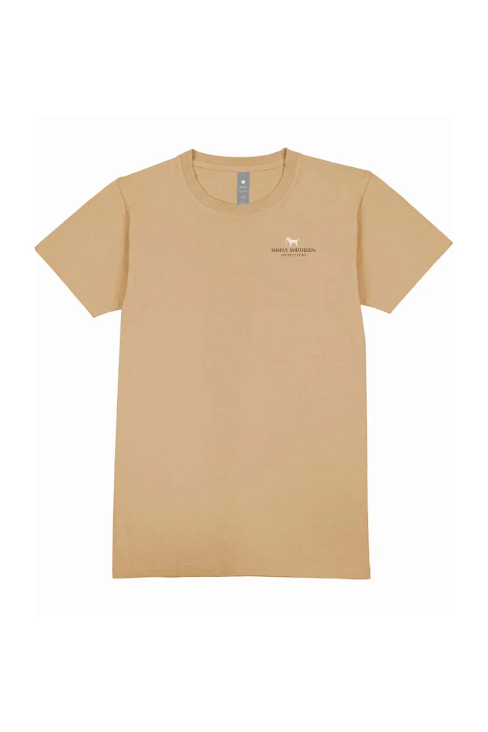 Simply Southern Mallard Duck T-Shirt for Men in Khaki | MN-SS-MALLARD-KHAKI