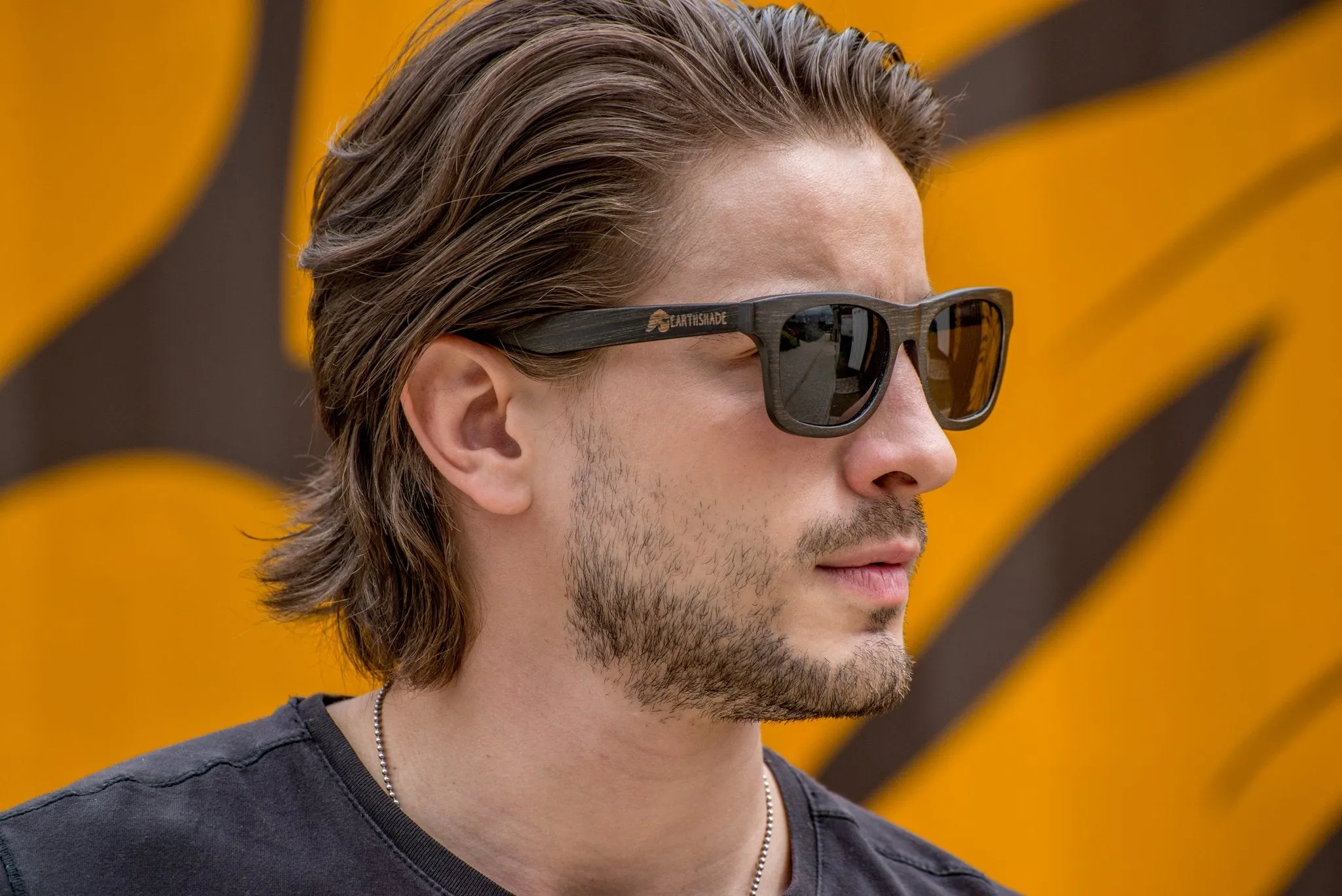Smoke Bamboo Sunglasses - Classic