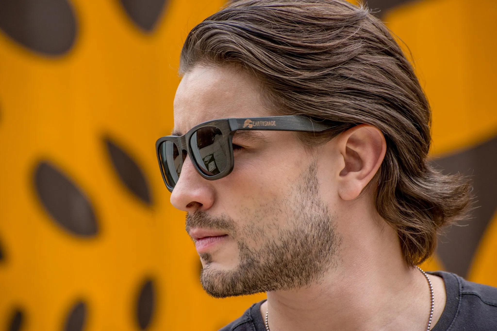 Smoke Bamboo Sunglasses - Classic