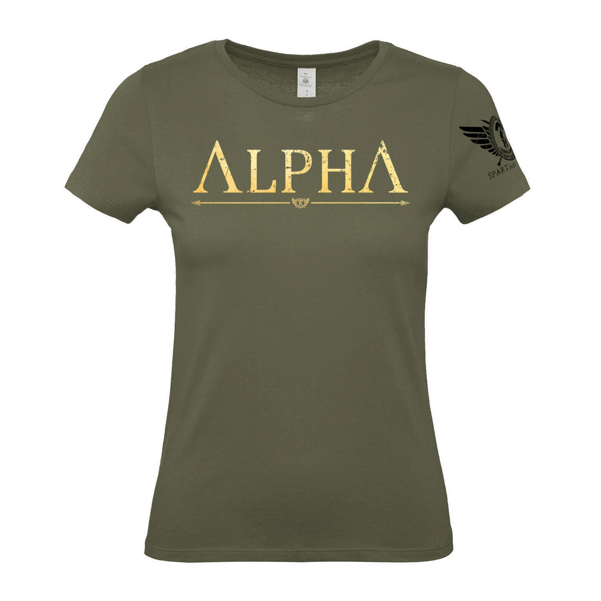 Spartan Forged Alpha Gold - Women's Gym T-Shirt