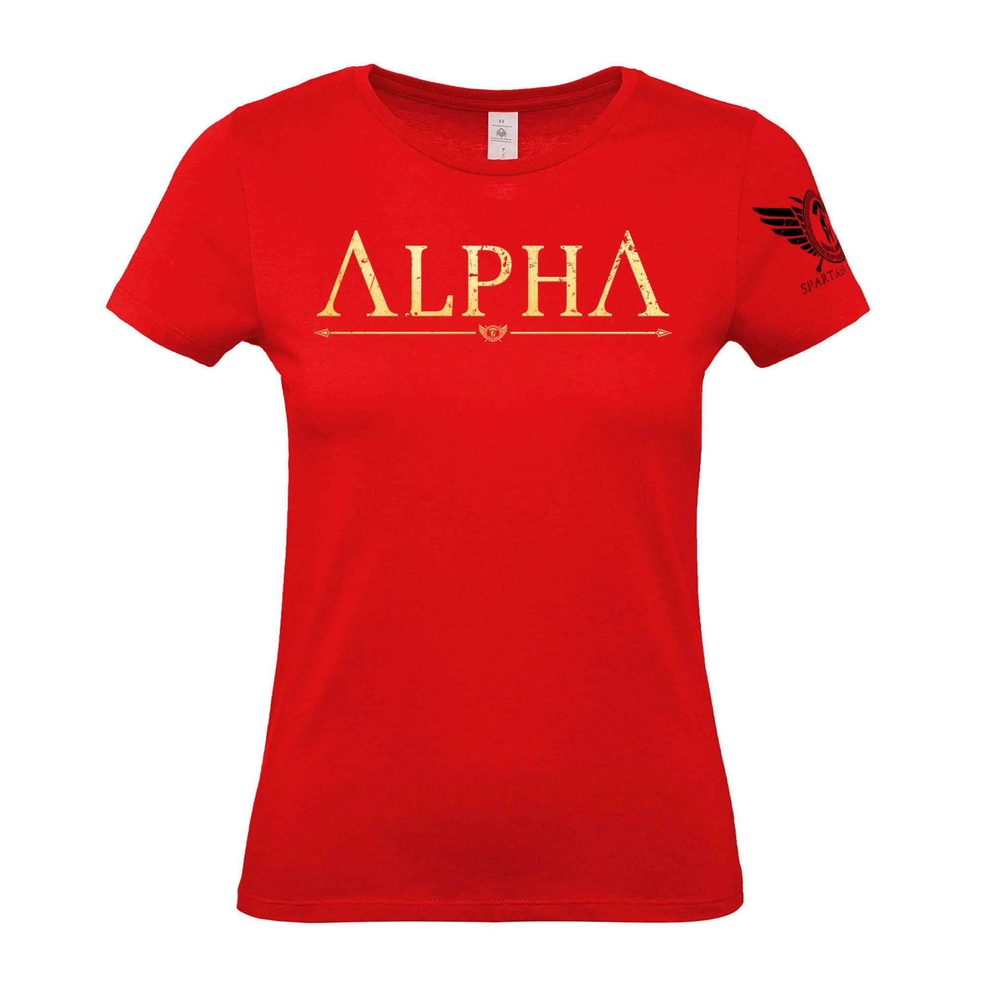 Spartan Forged Alpha Gold - Women's Gym T-Shirt