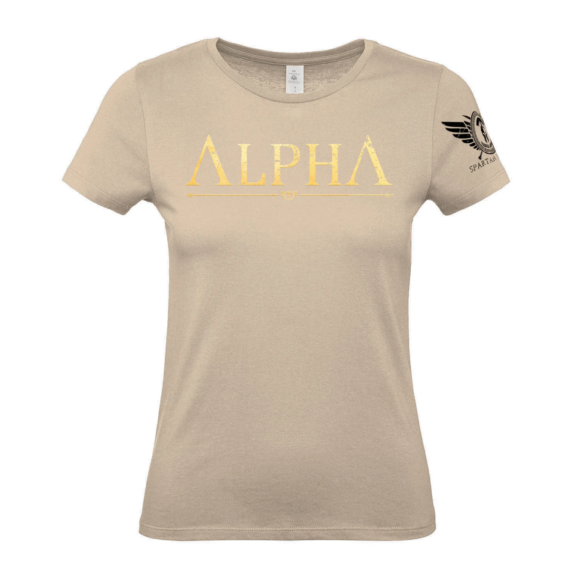 Spartan Forged Alpha Gold - Women's Gym T-Shirt