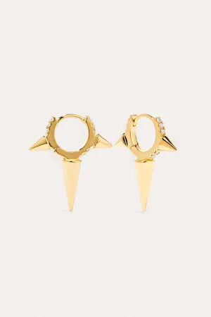 Spikes Earring (Gold)