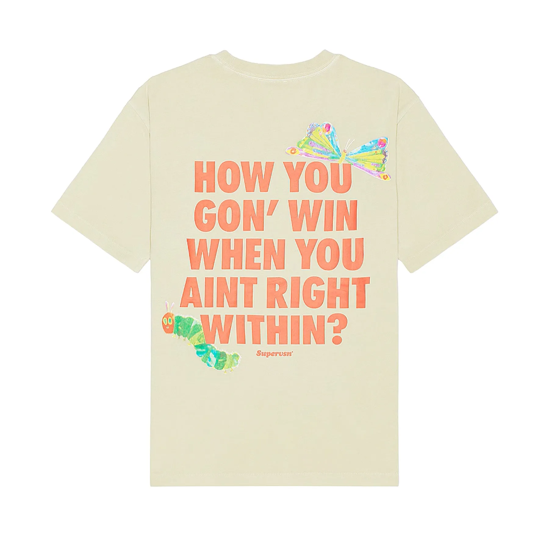 Supervsn Studio How You Gon Win Tee 'Gold'