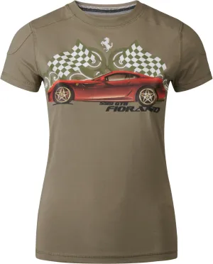 T-SHIRT Formula One 1 Scuderia Ferrari F1 Team Fiorano Top NEW! Tee Ladies