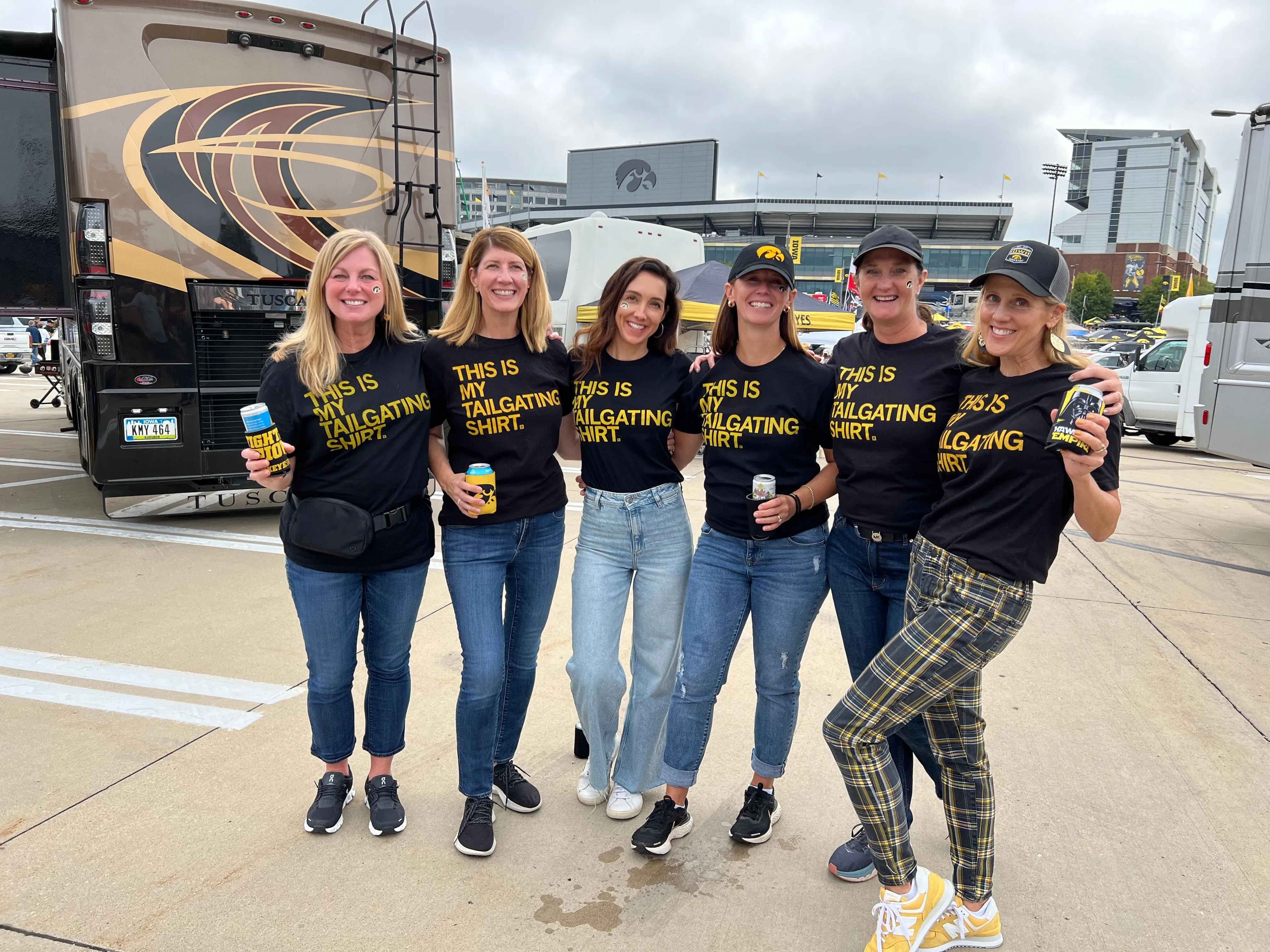 Tailgating Black & Gold