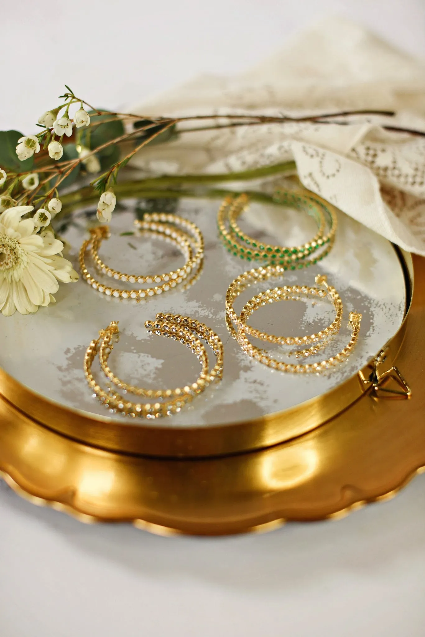 Tatum James Designs - Haile Stone Hoops