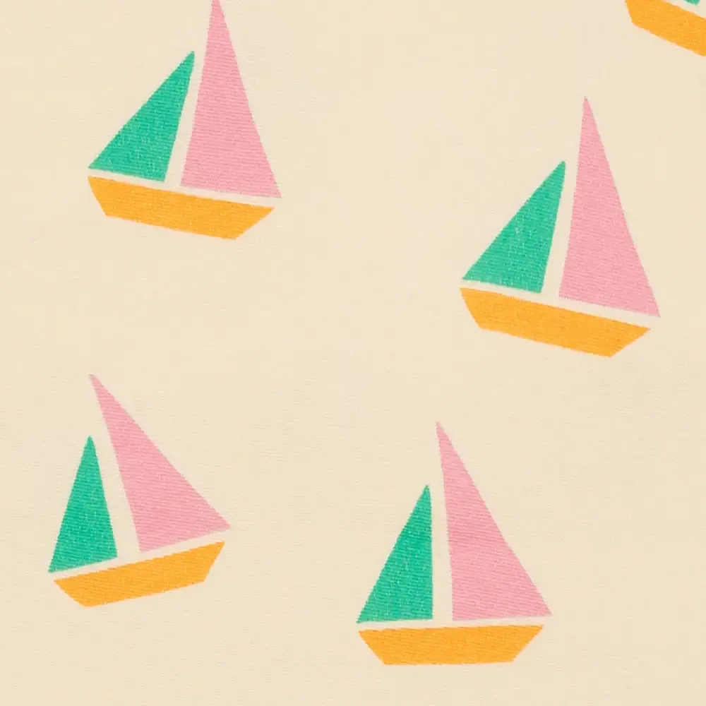 Tiller - Pink Sailboat Baby & Kids Shorts