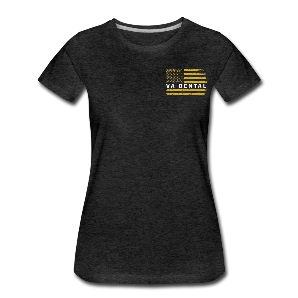 VA Dental department of veterans affairs Women’s Premium T-Shirt (Gold)