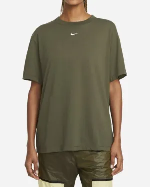 W NSW ESSNTL SS TOP BF - Cargo Khaki/White