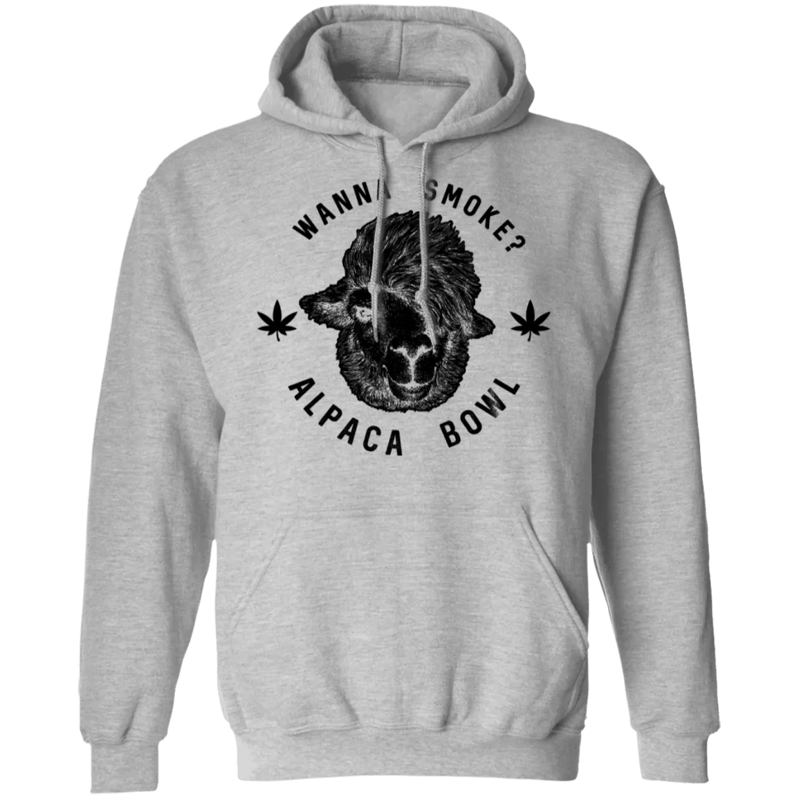 Wanna Smoke Alpaca Bowl T-Shirt