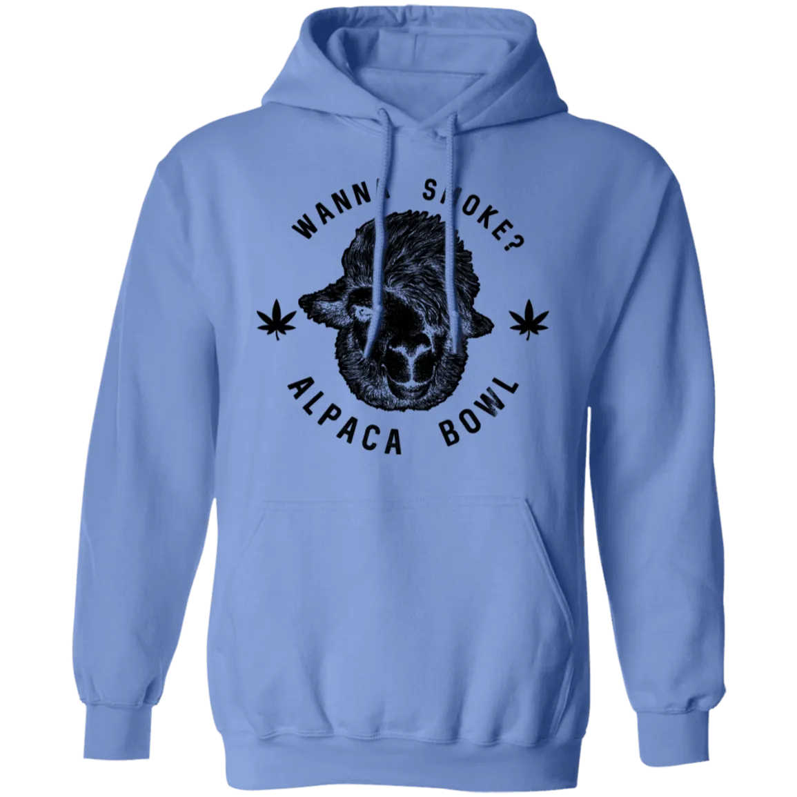Wanna Smoke Alpaca Bowl T-Shirt