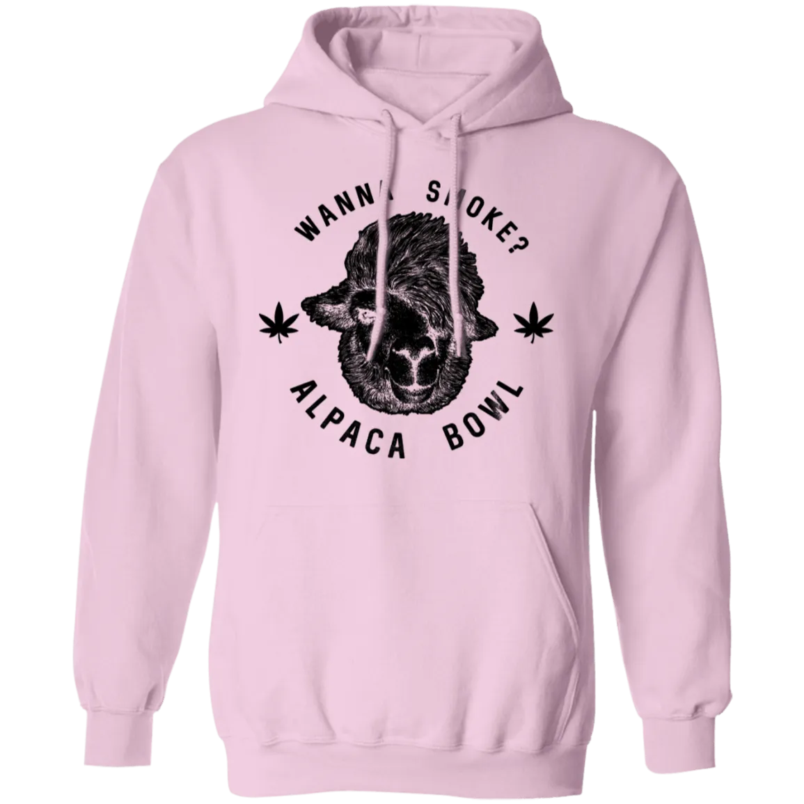 Wanna Smoke Alpaca Bowl T-Shirt