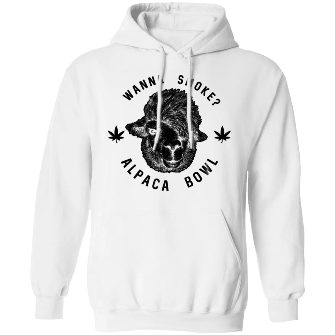 Wanna Smoke Alpaca Bowl T-Shirt