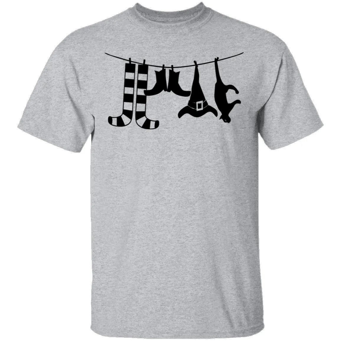 Witch Hanged Laundry T-Shirt