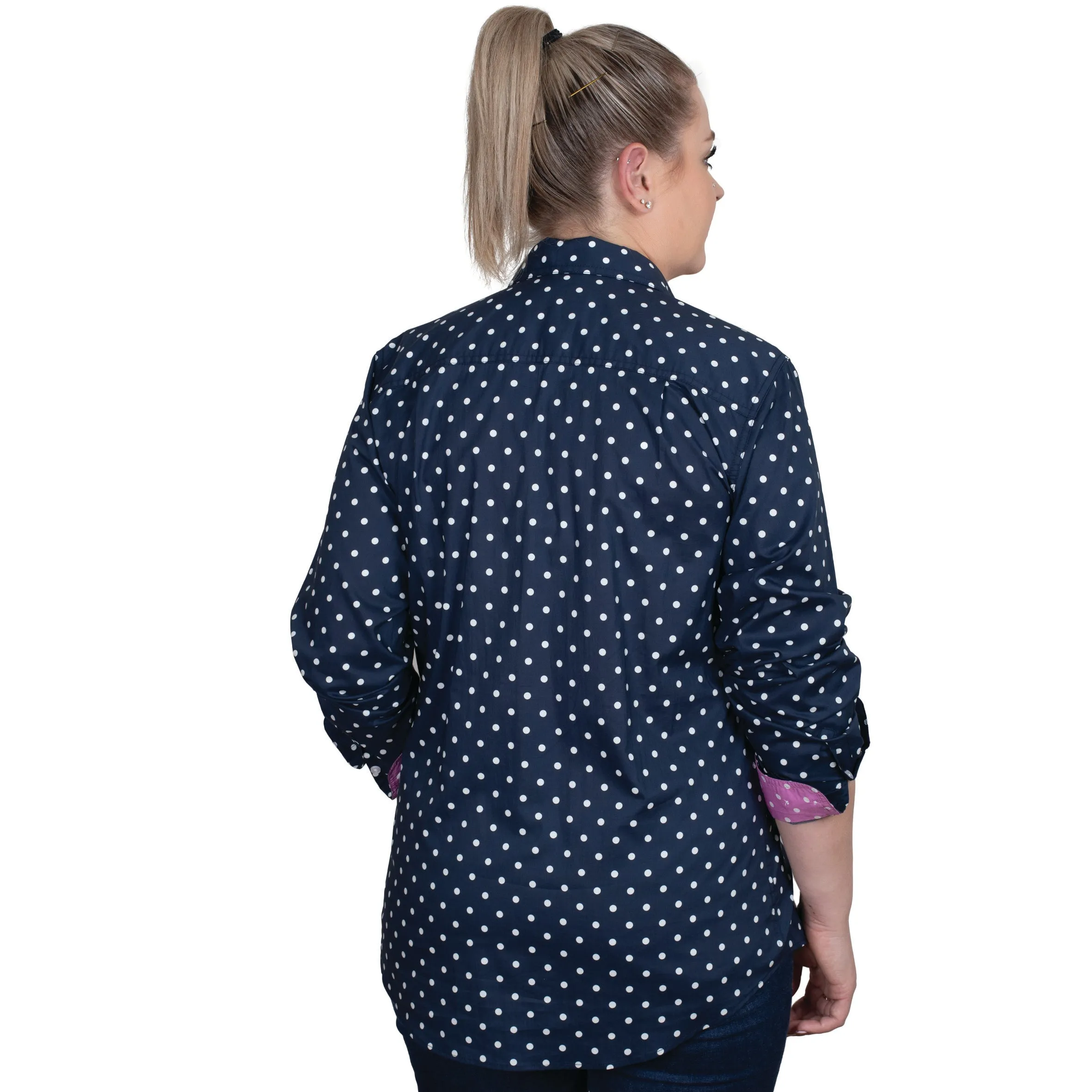 Women's Abbey Full Button Print Workshirt