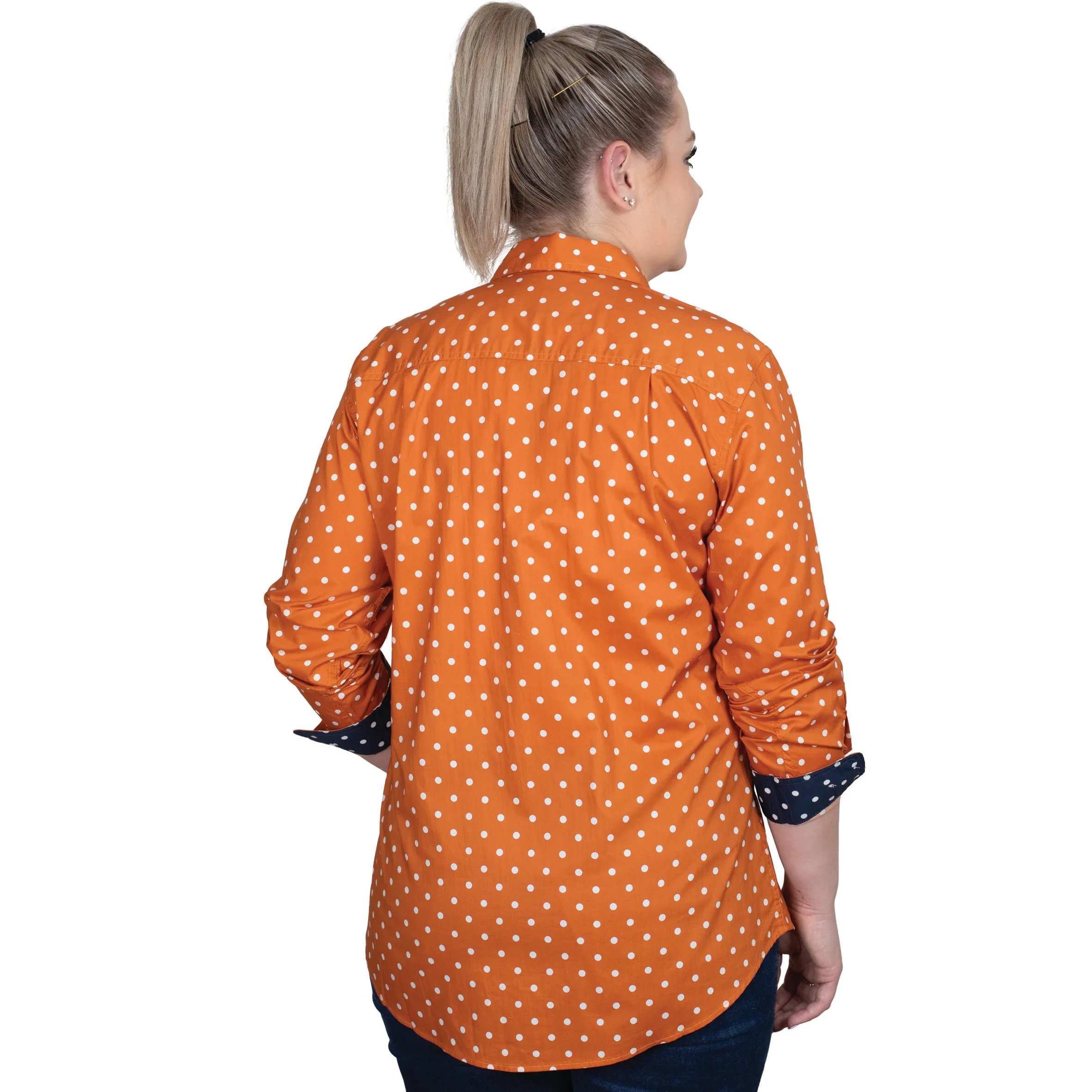 Women's Abbey Full Button Print Workshirt