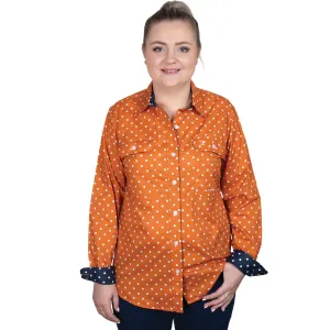 Women's Abbey Full Button Print Workshirt