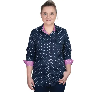 Women's Abbey Full Button Print Workshirt