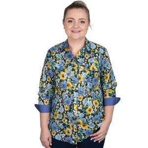 Women's Abbey Full Button Print Workshirt