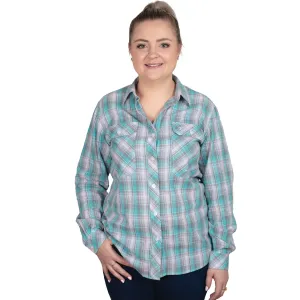 Women's Abbey Full Button Print Workshirt