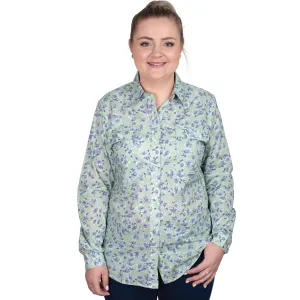 Women's Abbey Full Button Print Workshirt