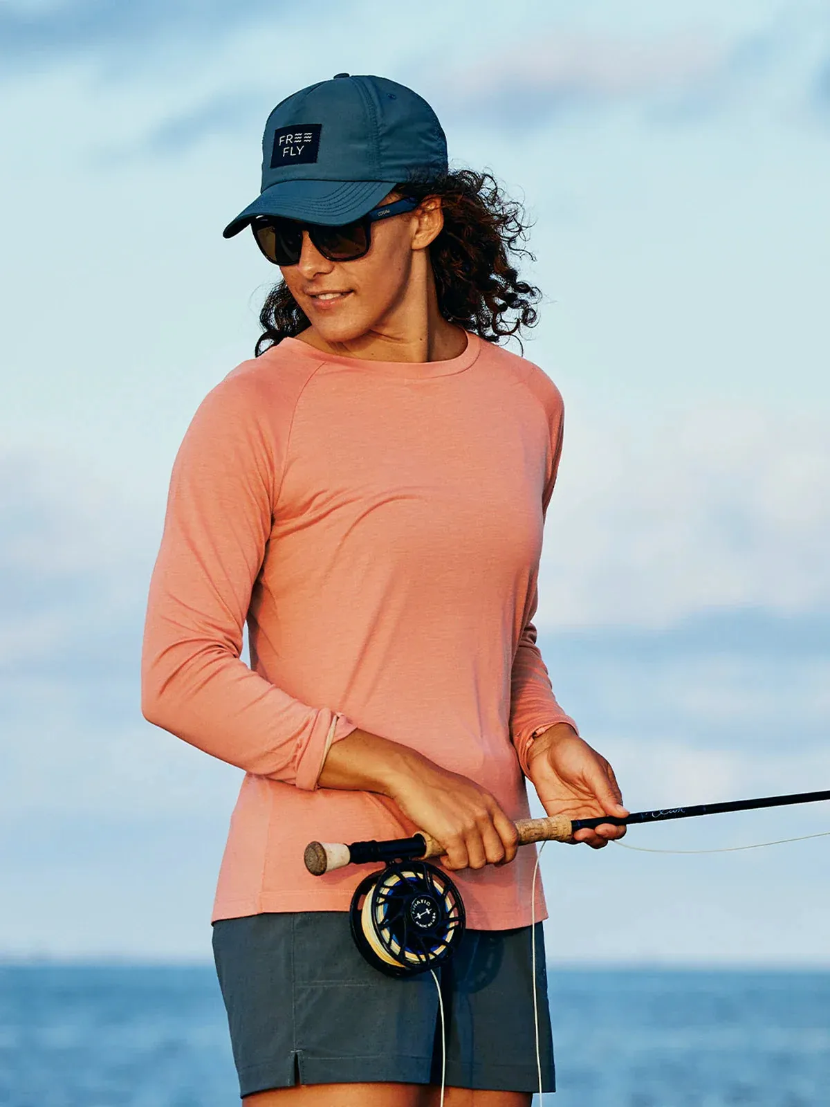 Women's Bamboo Lightweight Long Sleeve II - Slate