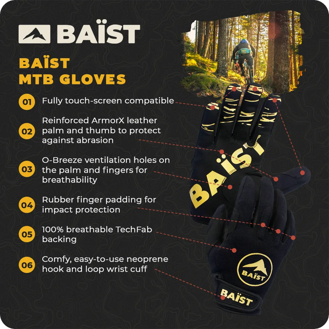 Women's BAÏST MTB Gloves