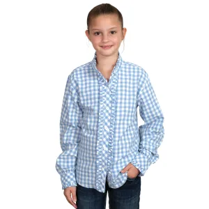 Women's Gracie Frills Full Button Check Workshirt