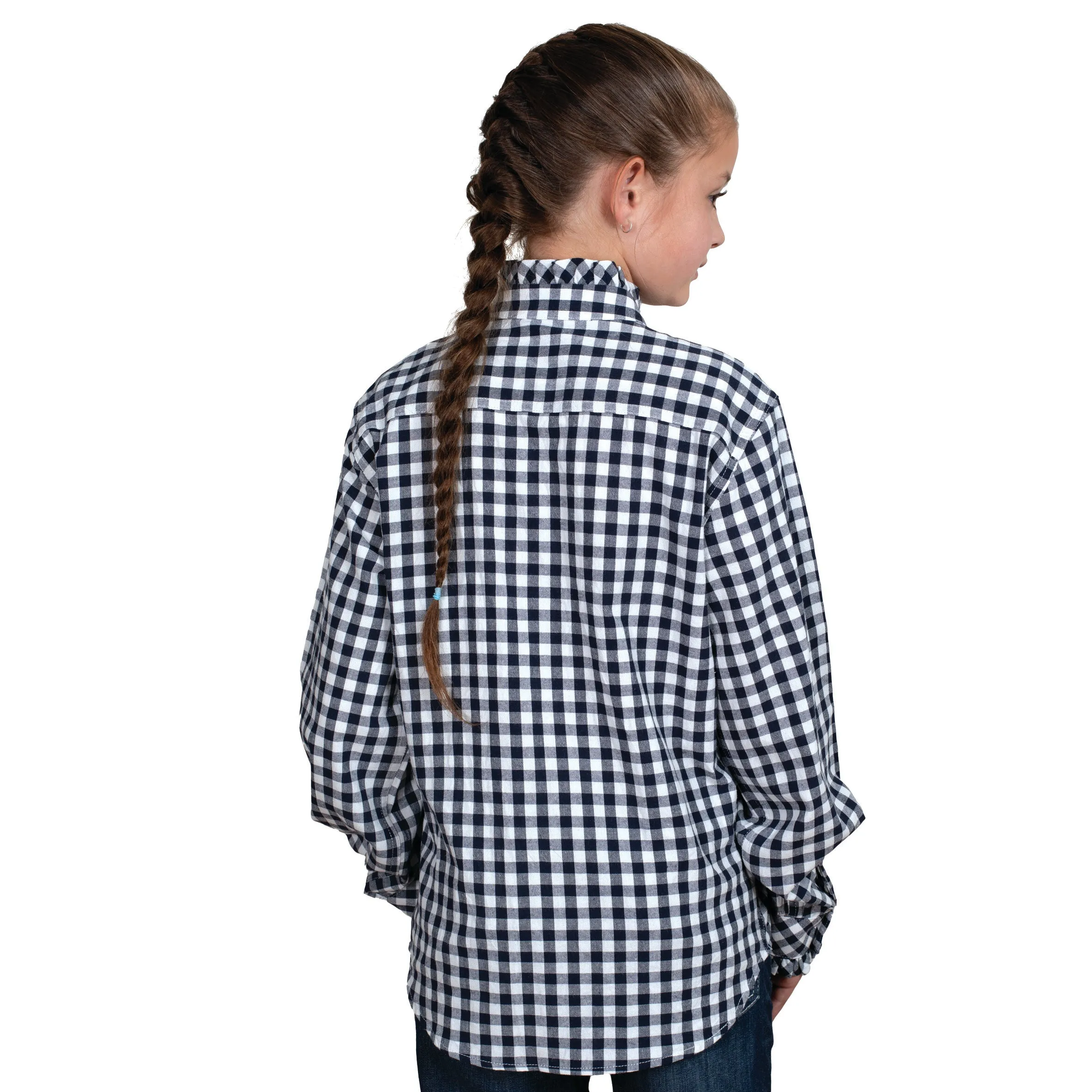 Women's Gracie Frills Full Button Print Workshirt
