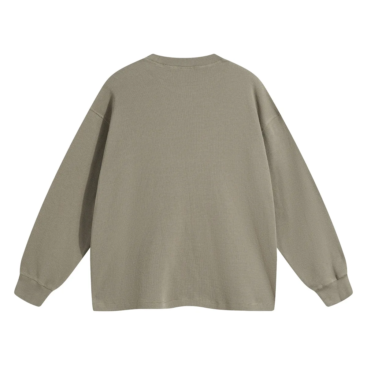 Women's Heavyweight Waffle-knit Sweatshirt