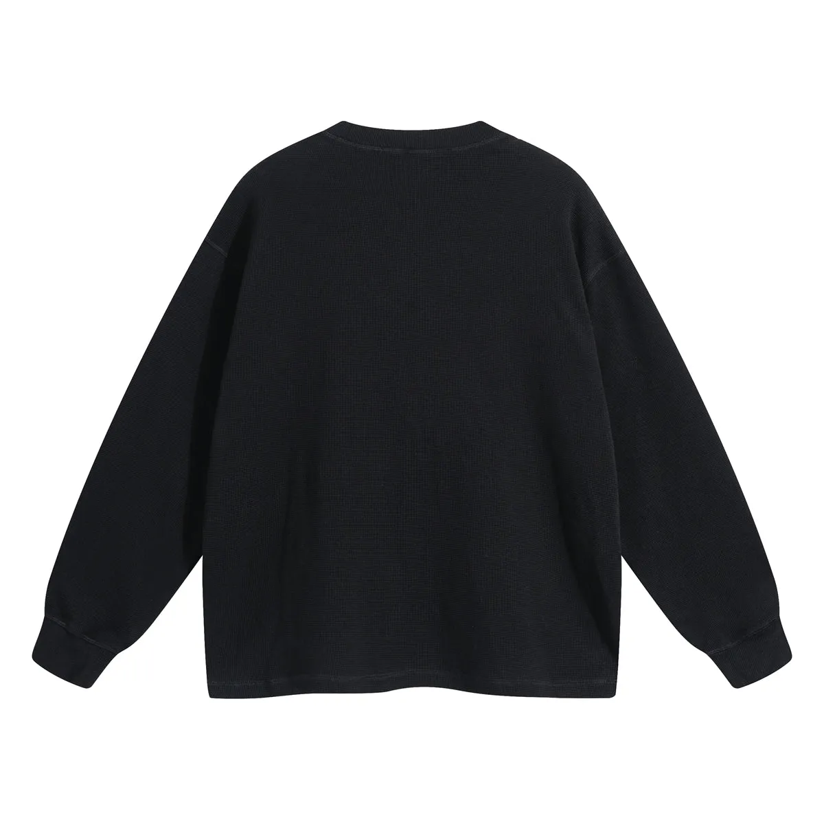 Women's Heavyweight Waffle-knit Sweatshirt